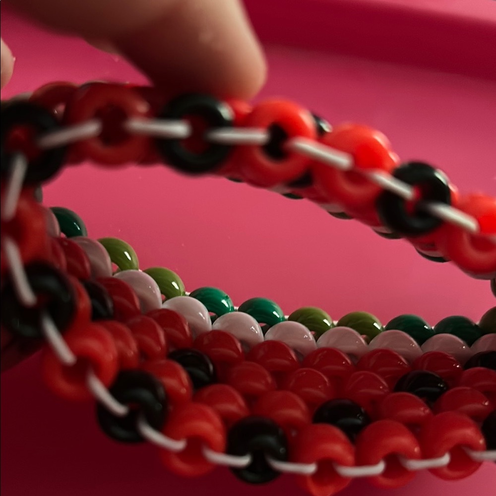 Colorful Beaded cuff - Picture 3 of 5